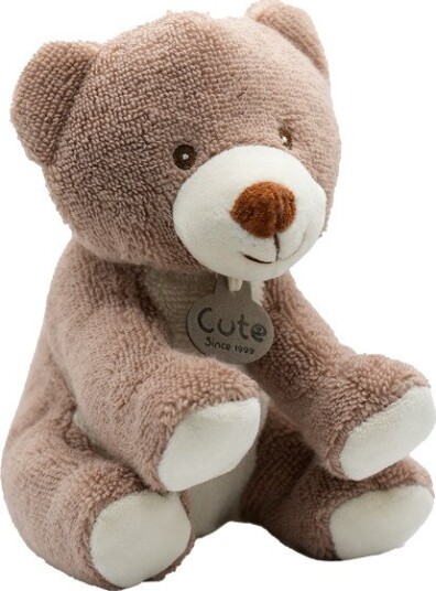 Cute By Felix Bomull Bamse Buddy Bjørn Sittende - 19 cm