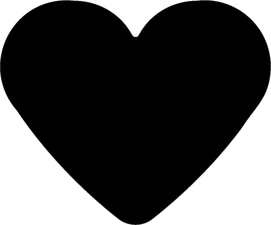 Wedo Heart Uthullende Form Grå Oransje Papir 220 G/M² 65 Mm 44 Mm