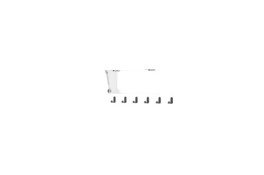 Kroma Klesstativ 84 cm - Hvit