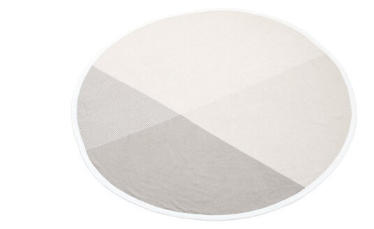 Stokke® pledd i bomullsstrikk beige