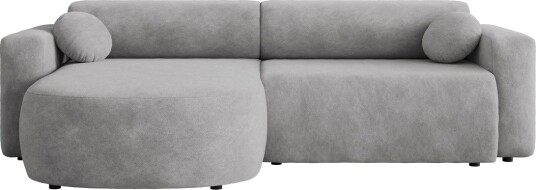 Hanish Sovesofa med Sjeselong 3 seter Grå Hanish Sovesofa med Sjeselong 3 seter Grå