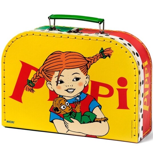 Pippi Resväska 25cm Gul