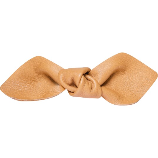 Corinne Leatherbow Big On Hair Clip - Brown - ONE SIZE Corinne Leatherbow Big On Hair Clip - Brown - ONE SIZE