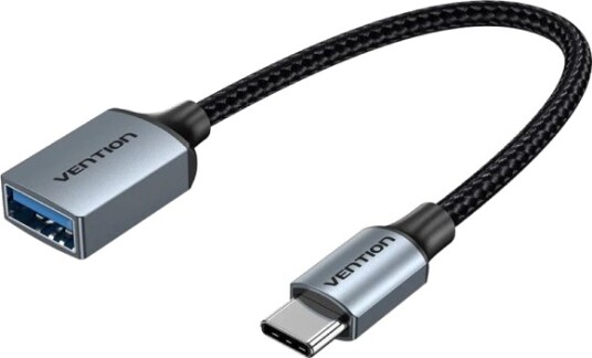 Usb 3.0 C Hann Til Usb Hunn Otg-Kabel 0,15 M Vention Ccxhb Grå