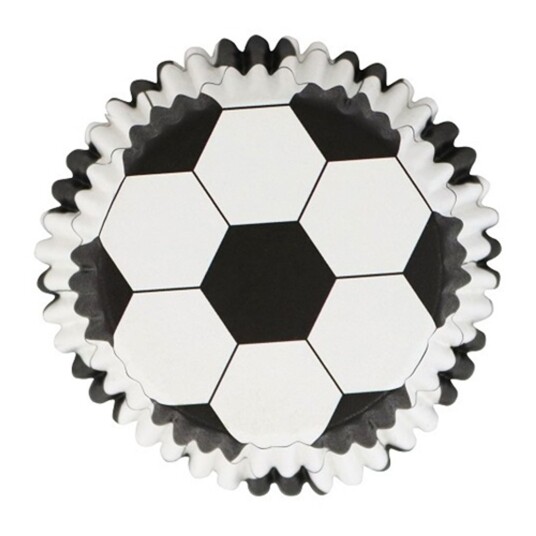 CakeSupplies Muffinsformer Fotball - 30-pakning CakeSupplies Muffinsformer Fotball - 30-pakning