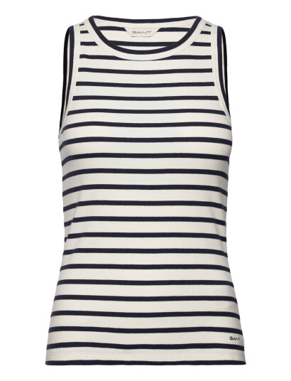 GANT Striped Tank Top - Cream - XL/XXL GANT Striped Tank Top - Cream - XL/XXL