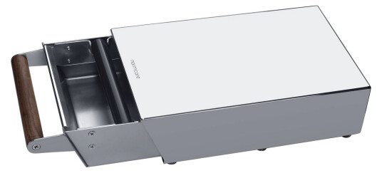 Normcore Espresso Knock Box Drawer Stainless Steel Small