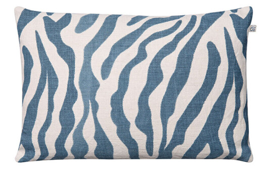 Chhatwal & Jonsson Zebra pute, 40 x 60 heaven blue, 60 x 40 cm