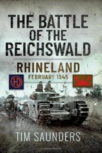 The Battle Of The Reichswald Av Tim Saunders