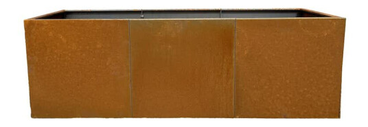 Blomsterkasse Recal Corten 171x57x55