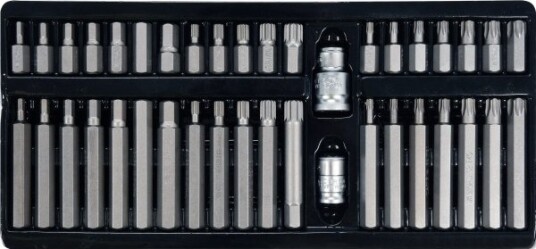 Yato YT-0400 38 Deler Hex og Torx Skrutrekkerbits Sett Yato YT-0400 38 Deler Hex og Torx Skrutrekkerbits Sett