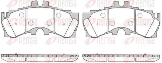 REMSA 1789.00 Bremseklosser