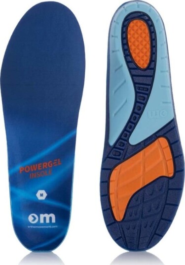 Ortho Movement Powergel Insole 38-40, Blue Ortho Movement Powergel Insole 38-40, Blue