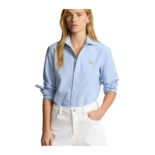 Polo Ralph Lauren Dame Bluser & Skjorter Blå 2XS,