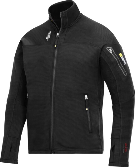 Snickers Workwear 9438 Microfleece Jakke Svart - Funksjonell Arbeidsjakke