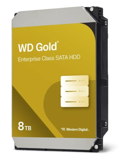 Western Digital Gold 8TB Intern Harddisk 3.5" SATA III