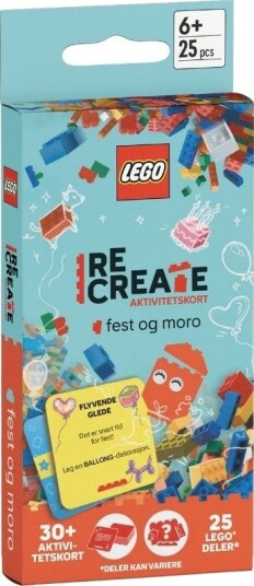 Lego Recreate Aktivitetskort Fest Og Moro