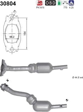 Katalysator AS 30804