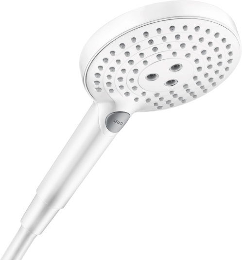 Hansgrohe Raindance Select S Hånddusj 3jet, Hvit Matt Hansgrohe Raindance Select S Hånddusj 3jet, Hvit Matt