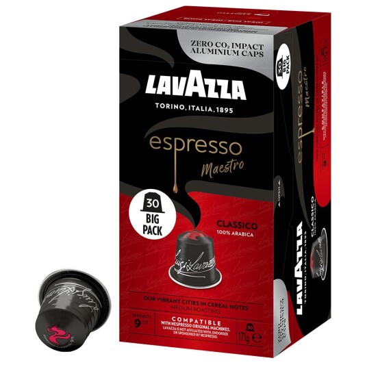 Nespresso Lavazza Espresso Classico til Nespresso. 30 kapsler Nespresso Lavazza Espresso Classico til Nespresso. 30 kapsler