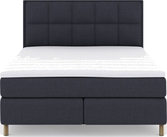 Select No 3 Komplett Sengepakke 180x200 Medium Blå/Kobberben