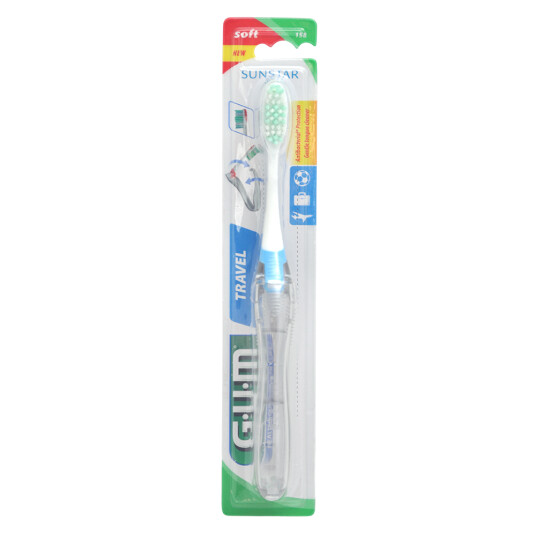 Sunstar GUM Travel Reisetannbørste Soft Sunstar GUM Travel Reisetannbørste Soft