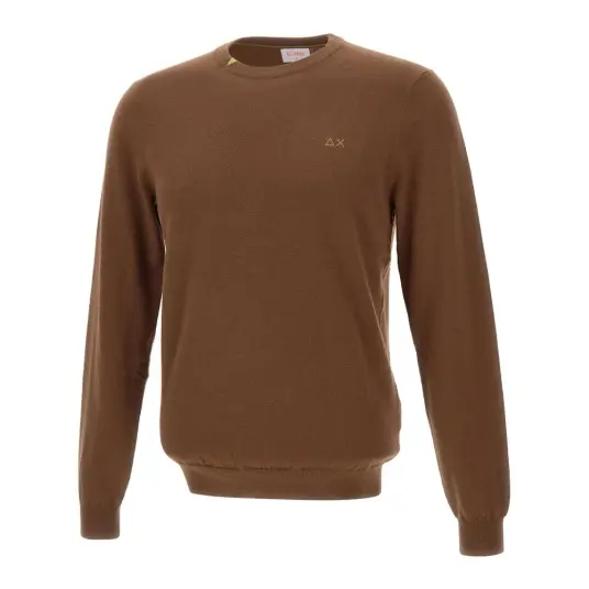 Sun68 Herre Strikkevarer Brun XL