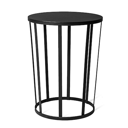 Hollo sidebord/stool – Svart