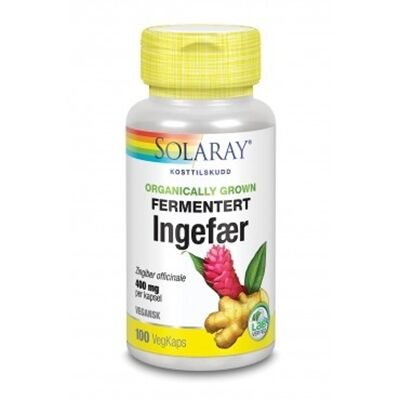 Solaray Fermentert Ingefærrot