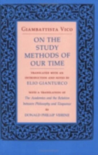 On The Study Methods Of Our Time Av Giambattista Vico