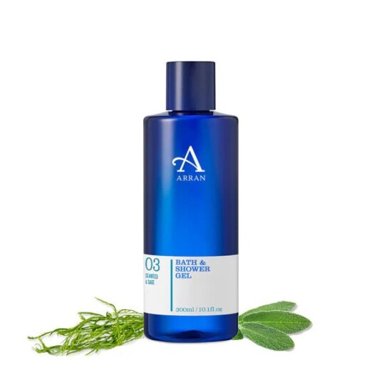 Arran Sense of Scotland Apothecary Seaweed & Sage Bath & Shower Gel 300 ml