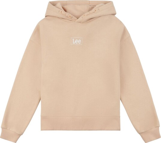 Lee Hettegenser Small Grafikk Lysende Ginger Lee 14 15 år 164 170 Hettegenser Beige