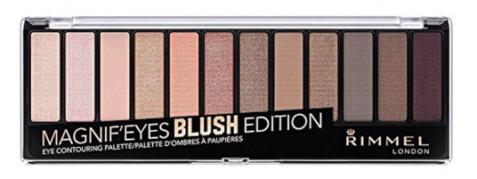 Rimmel 12 Pan Eyeshadow Palette Blushed Edition 14 g Rimmel 12 Pan Eyeshadow Palette Blushed Edition 14 g