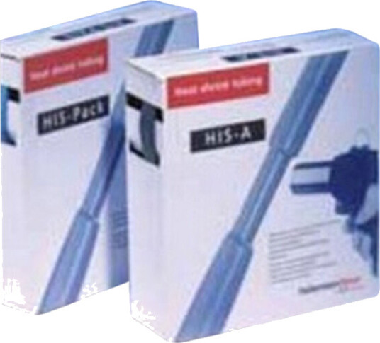 HellermannTyton Krympeslange med lim 6,0/2,0mm 5m Sort