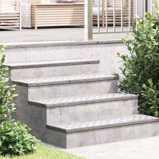 Sjekkplater 2 pcs sølv 100 x 20 cm Aluminium