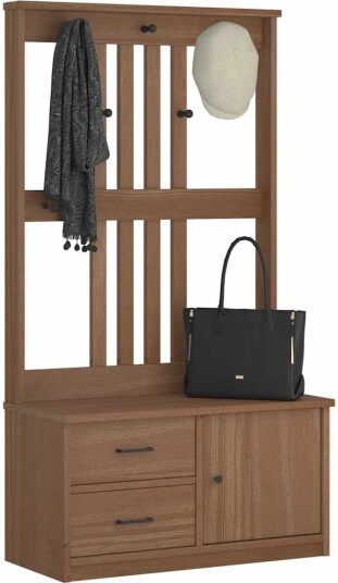 Halltre SANDENS 87x40x159,5 cm heltre furu