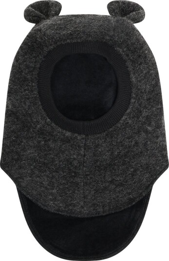 Huttelihut Balaclava Ears Wool DARK GREY MELANGE 52\2 4Y Huttelihut Balaclava Ears Wool DARK GREY MELANGE 52\2 4Y