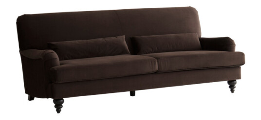 Jotex RIVERDALE sofa 3 seter Mørk brun 1600779-01-0 1046751-02-0