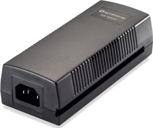 Levelone Poe-Injektor Ge 2X Pse 60W Poe Svart
