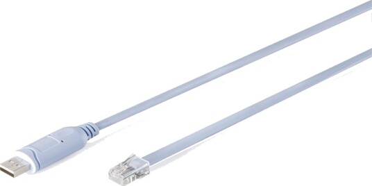 DigituSeriell Konsollkabel Usb Hann Til Rj 45 Hann Dupleks Usb 2.0 Lys Blå