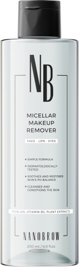 Nanobrow Micellar Makeup Remover 200 ml