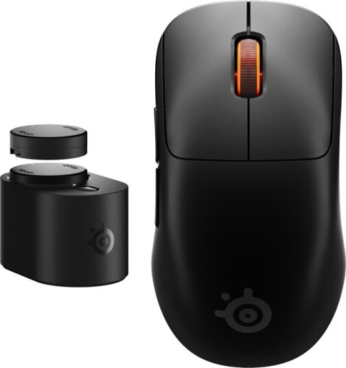 SteelSeries Sensei Pro Mini Trådløs Gamingmus Svart med Optisk Sensor