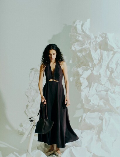 Copenhagen Muse Cmnatu Dress   Brown   M