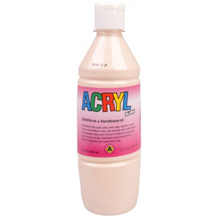 Fantasy Color Hobbymaling Akrylmaling Lys hudfarge 500ml