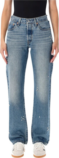 Levi's Dame Jeans Blå W27 L32, Levi's Dame Jeans Blå W27 L32,