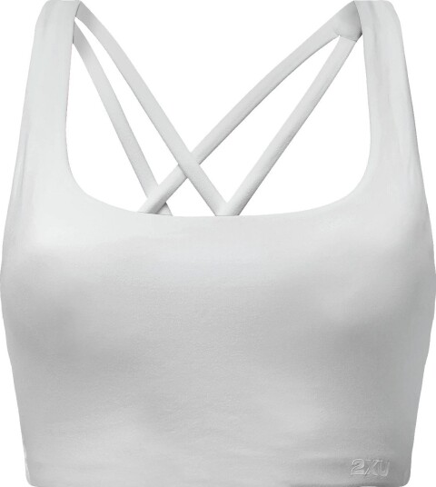 2XU Fluid Twist Back Bra   WHITE/WHITE   M
