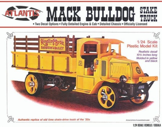 Atlantis Models Atlantis 1/24 Mack AC Bulldog Stake Truck Atlantis Models Atlantis 1/24 Mack AC Bulldog Stake Truck