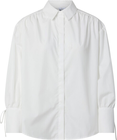 Pieces Pcanni Ls Pleated Detail Shirt Wvn D2D White XS Pieces Pcanni Ls Pleated Detail Shirt Wvn D2D White XS