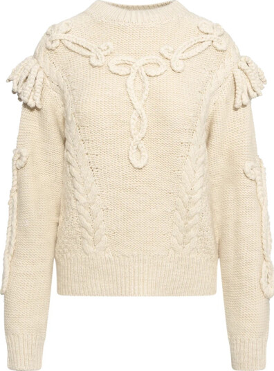 Isabel Marant Dame Strikkevarer Beige S,