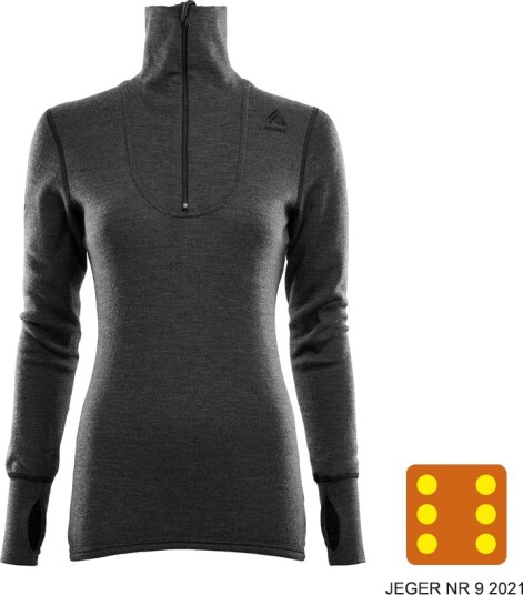 Aclima DoubleWool Polo w/Zip (W) til dame - Str. L Aclima DoubleWool Polo w/Zip (W) til dame - Str. L
